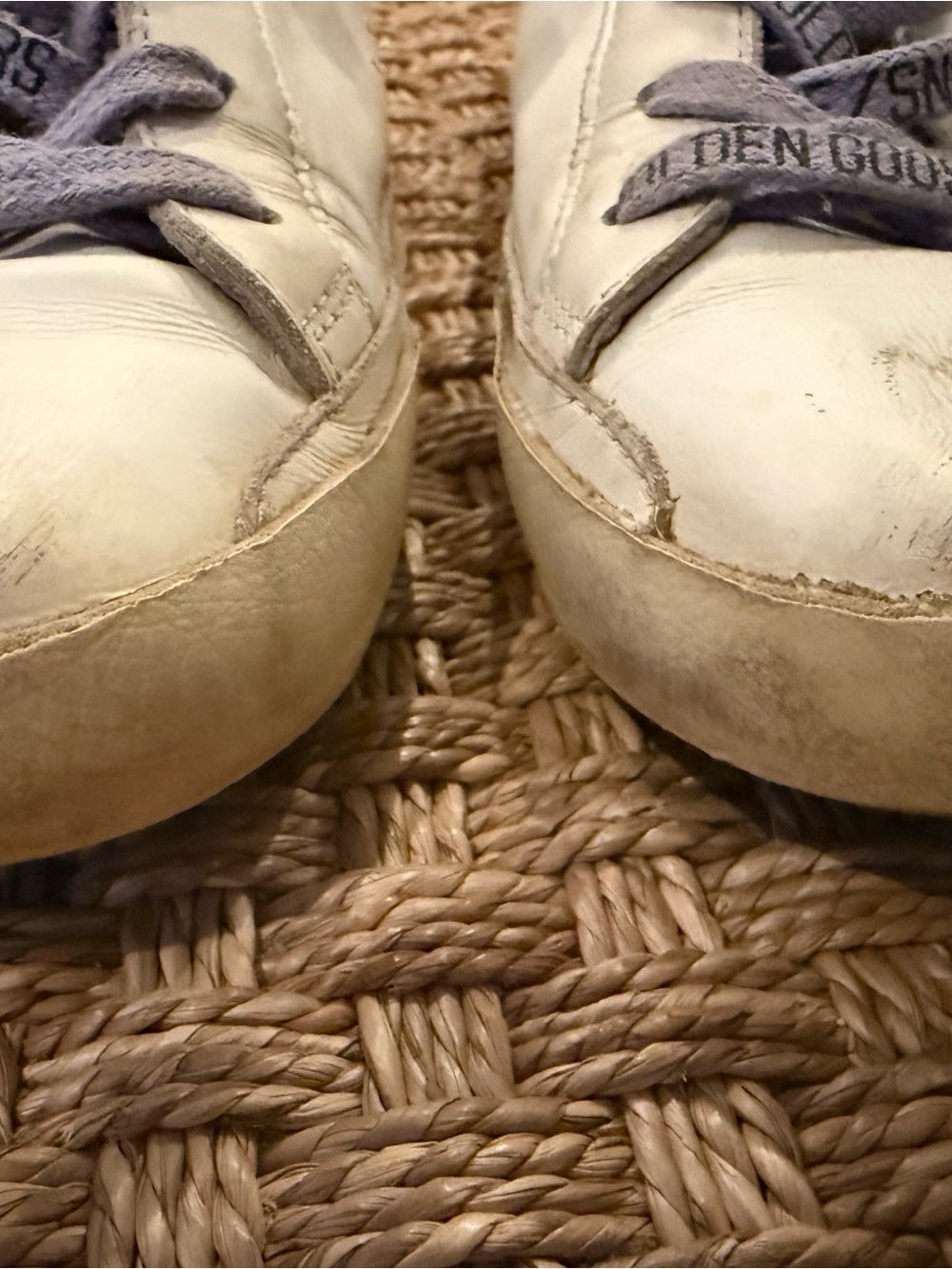 Golden Goose White Leather Superstar sz 39 original owner and packaging - Picture 9 of 10